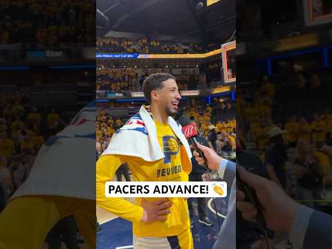 Pacers win their FIRST Playoff series since 2014! #Shorts
