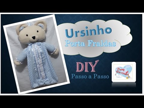 Ursinho - Porta Fraldas