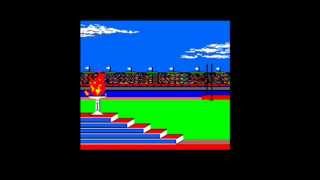 [AMSTRAD CPC] Summer Games I - Longplay & Review