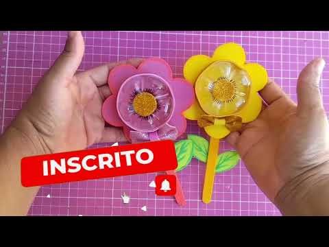 Lembrancinha. Reciclagem.  Flor dr Garrafinha Plástica. Diy