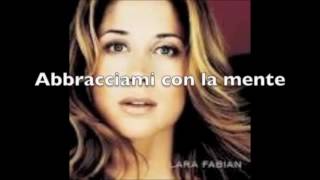 Video thumbnail of "Adagio - Lara Fabian - Karaoke male version lower (-5)"