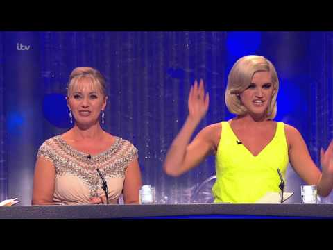 Bonnie Is Greeted By Mark After Her First Skate - Dancing On Ice