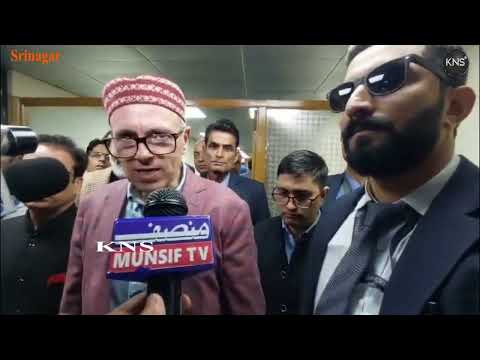 We’ll take up obituary references first in the Assembly before moving to the Rajya Sabha election on Monday the session will proceed in an orderly manner: CM J&K Omar Abdullah