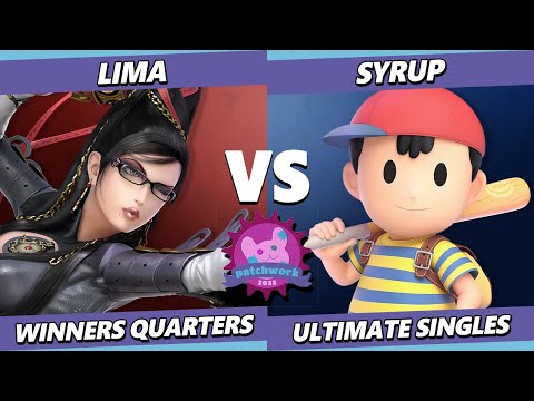 Patchwork 2025 - Lima (Bayonetta) Vs. Syurp (Ness) Smash Ultimate - SSBU