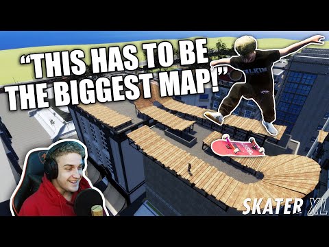 A Closer Look at the BIGGEST MAP IN SKATER XL! | Skater XL