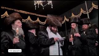 שמחה גדולה בבני ברק - האדמו"ר מצאנז זמיגראד שהתייתם לפני שש שנים התחתן