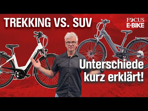 Trekking bike or SUV? | A comparison of two e-bike types from Pegasus