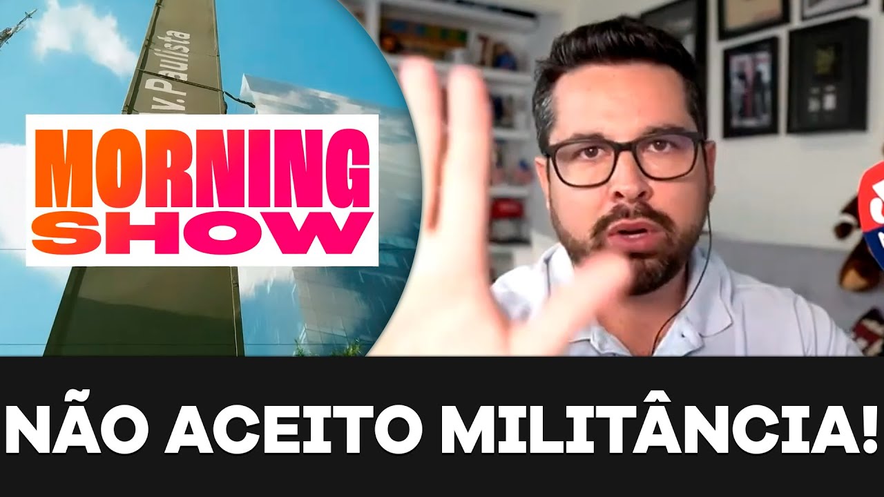 "NÃO VOU ACEITAR!" - Paulo Figueiredo Fala Sobre Jornalista Militante em Cobertura das Manifestações