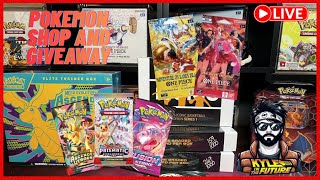 🔴*Live* Pokemon Shop! WE ARE BACK! Ascended, Weiss, Hololive, NBA