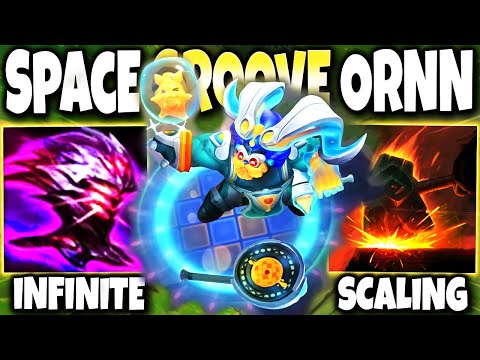 Infinite Scaling ORNN Season 13 Build ~ Reach ∞ STATS 🔥 LoL Space Groove Ornn Preseason 13 Gameplay
