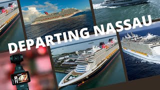 Departing Nassau from the newly Refurbished Carnival Vista