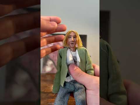 Kurt Cobain’s Many Faces #stopmotion #grunge #animation #art #nirvana