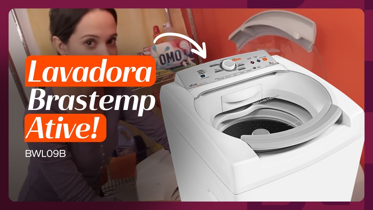 Lavadora Brastemp Ative! BWL09B