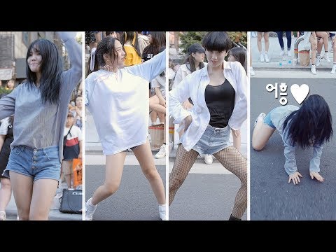 170826 홍대 레드크루 RED CREW 세빈 & 예슬 & 소담 솔로 | MOVIE + ROOKIE + Playing With FIre @ 홍대앞 Filmed by lEtudel