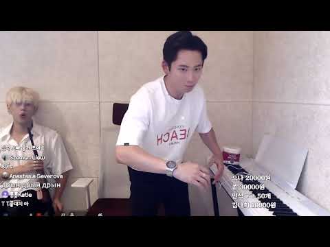 190817 디오비 안용진 아프리카TV 생방송 녹화본 (feat. 트로트 팝핀)