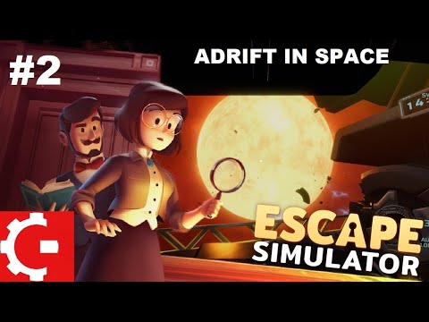 Escape Simulator #2 -  "Adrift In Space" - All Levels Full Walkthrough