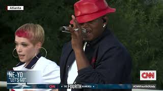 NE-YO - Let&#39;s Go (Live on CNN 4th of July)