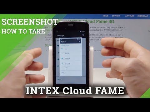 How to Capture Screen in INTEX Cloud Fame 4G - Take & Share Screenshot
