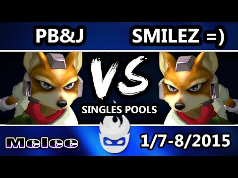 Paragon 2015 - SS | PB&J (Fox) Vs. Smilez =) (Fox) SSBM Singles Pools - Melee