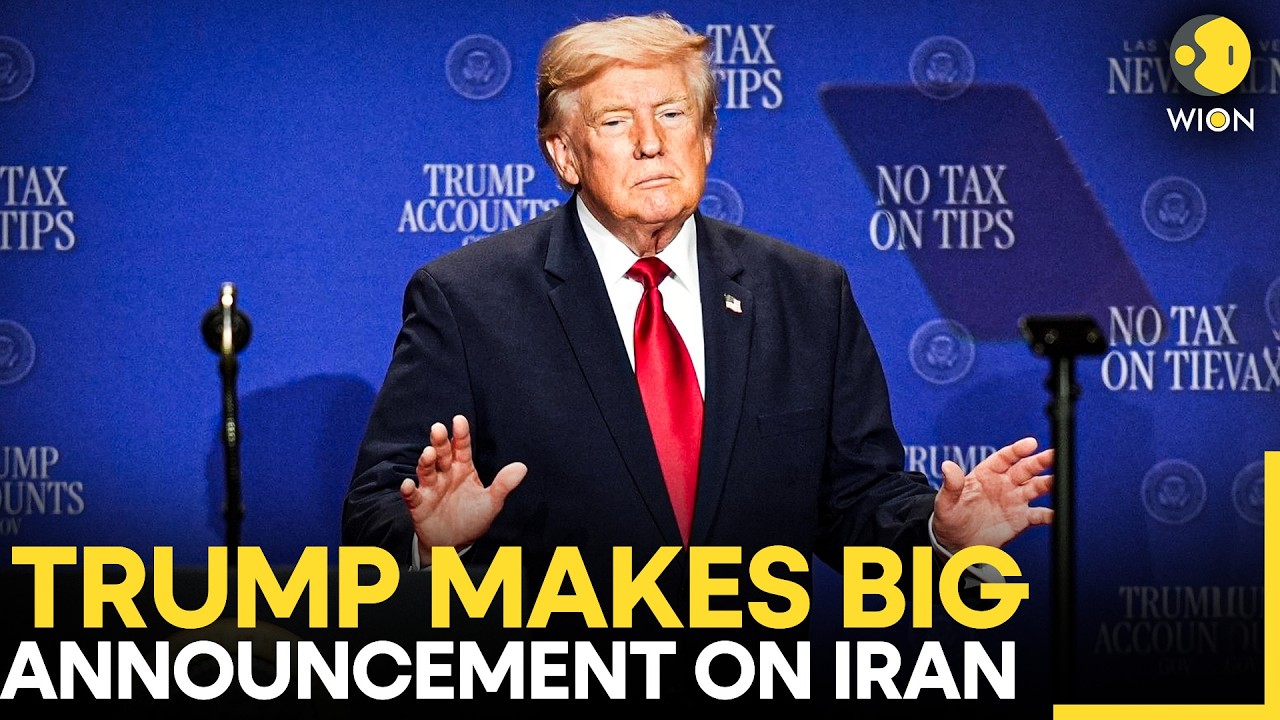 Trump LIVE: US President Donald Trump Delivers Remarks In Las Vegas Amid West Asia Tensions | WION
