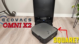 ECOVACS X2 OMNI HONEST Review - Is It Good To Be A Square Robot Vacuum?