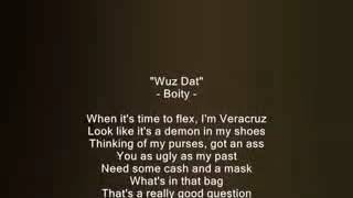 Boity Thulo~wuz dat lyrics video