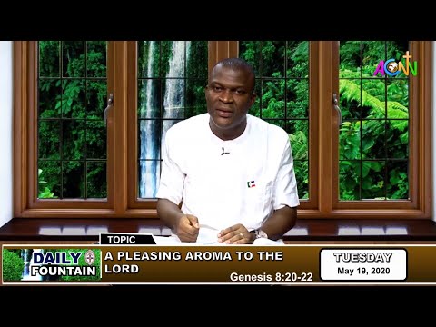 DAILY FOUNTAIN DEVOTIONAL OF MAY 19, 2020 - BRO. CHUKWUEBUKA EJECKAM