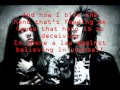 Murderdolls- Nowhere (Lyrics) 