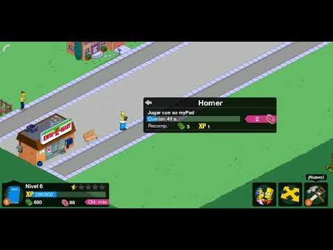 Truco para ganar rosquillas en los Simpson