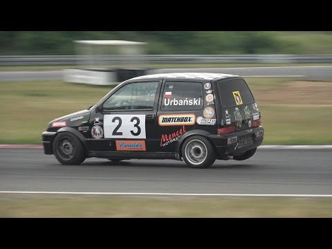 Arkadiusz Urbański, Fiat Cinquecento - 1. i  2. runda WSMP - Tor Poznań, 11-13.06.2021