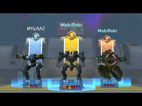 Fight in full | Eclipse with Chain Gun 12 - 8 Kills Domination on Z.C. Shop Floor #mecharena