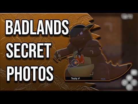 4 Secret Photos in Barren Badlands [New Pokemon Snap]