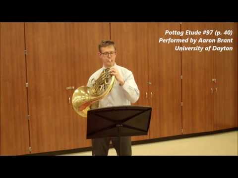 OMEA All-State Etude - Horn. Pottag #97