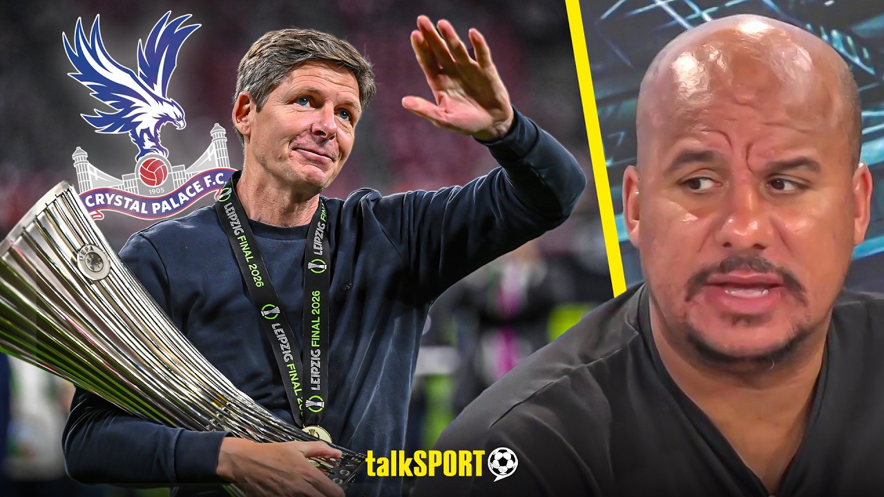 "BEST EVER MANAGER!" Gabby Agbonlahor demands a STATUE for Oliver Glasner after European GLORY!