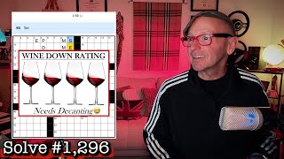 Let's Solve this UBER CHALLENGING Saturday NYT Crossword by Adam Aaronson! Let's Wine Down!🍷