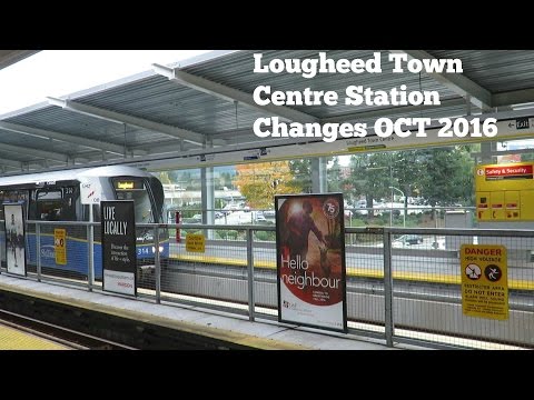 Changes to Lougheed Town Centre Station Getting Ready for the Evergreen Line