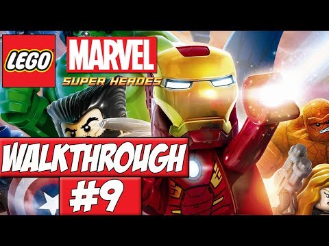 LEGO Marvel Super Heroes Walkthrough Ep.9 w/Angel - Stark Tower!
