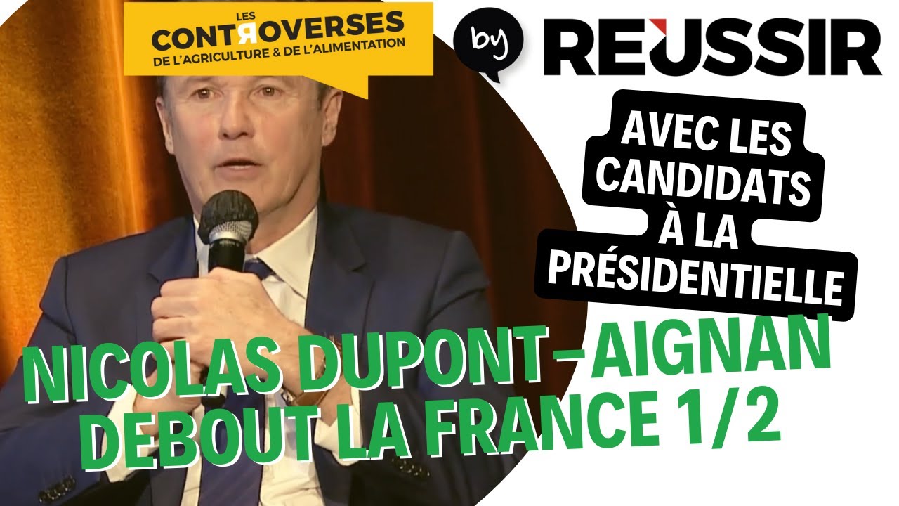 Controverses 2022 : 6 questions à Nicolas Dupont-Aignan, Debout la France