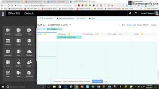 Master Calendar in Outlook Web Access