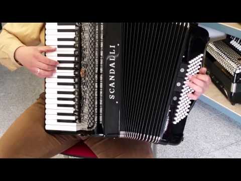 Akkordeon Scandalli Polifonico X Video Klangprobe
