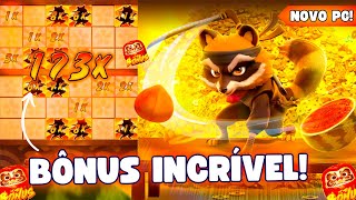 JOGUEI O *NOVO SLOT* DA PG NINJA RACCOON FRENZY! PEGAMOS O BÔNUS E FOI INACREDITÁVEL O MULTIPLICADOR