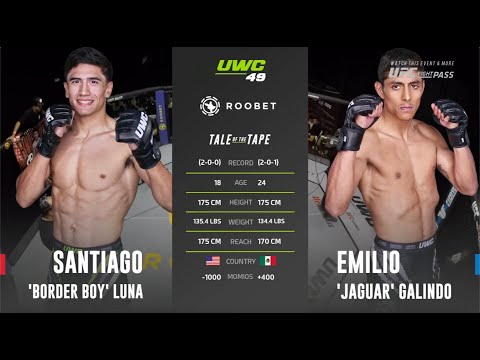 #UWC57 Pelea Gratis: Santiago Luna vs Emilio Galindo