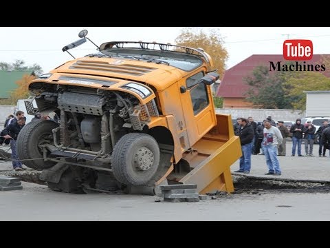 Extreme Heavy Dump Truck Accidental Fail Video