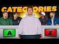 SIDEMEN CATEGORIES ALPHABET EDITION