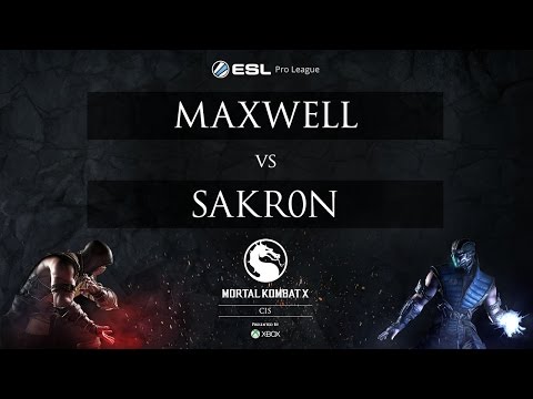 MaXWelL vs. Sakr0n - MKX Pro League - CIS - Week 8 - Semifinals