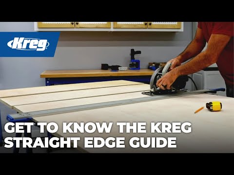 Get to know the Kreg Straight Edge Guide