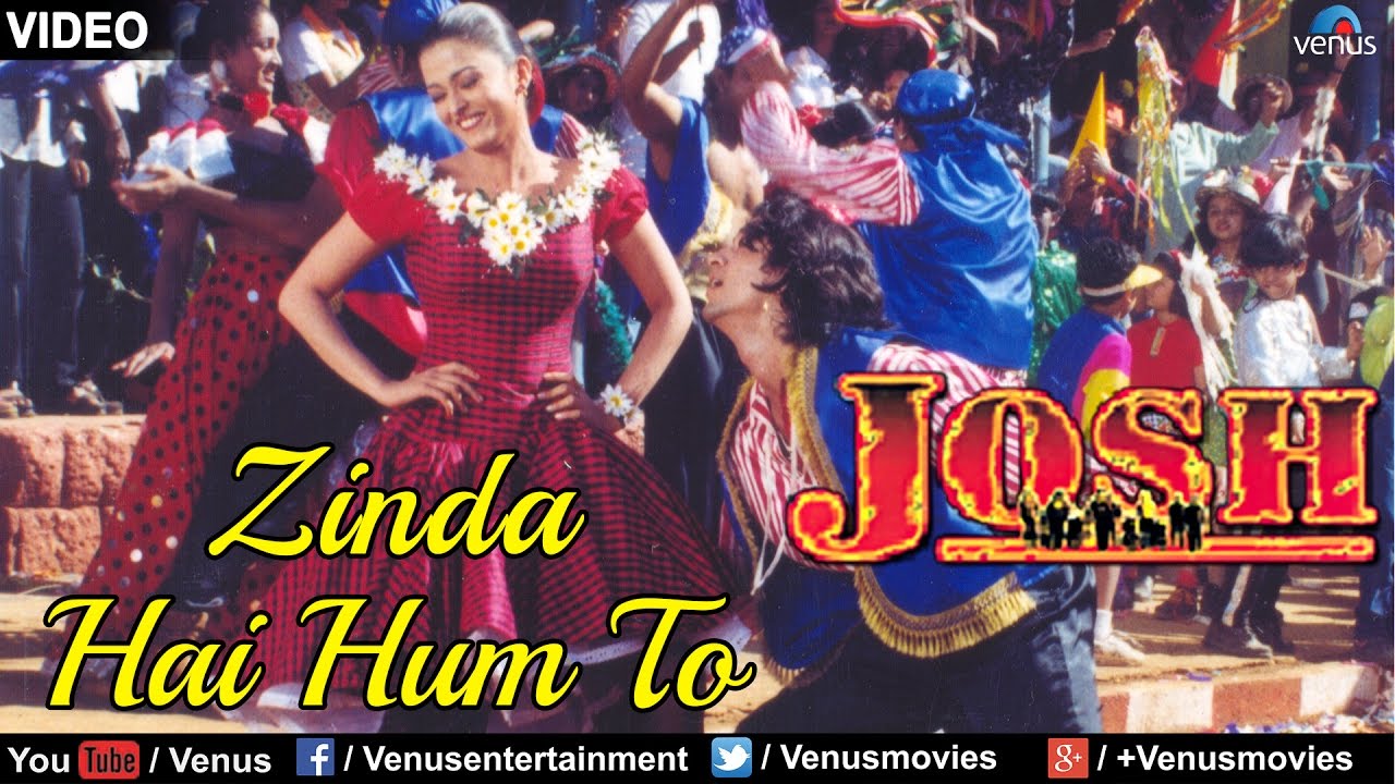 Zindaa Hain Ham To Tere Hi, O Maria O Maria Lyrics | Josh | Jolly Mukherjee, Abhijeet, Hema Sardesai | Anu Malik