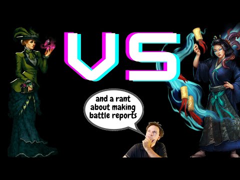 Asami Tanaka Shintaku vs Colette Du Bois Smuggler cinematic narreated malifaux battle report fast in