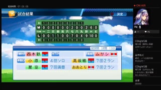 パワプロ2016　国木田杯観戦試合