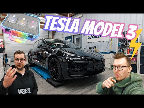 Tesla Model 3 | Lack, Felgen und Glas langfristig versiegelt | GLOSSBOSS